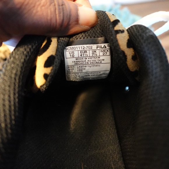 FILA Panache Woman's All Leopard Sneaker - Picture 6 of 6